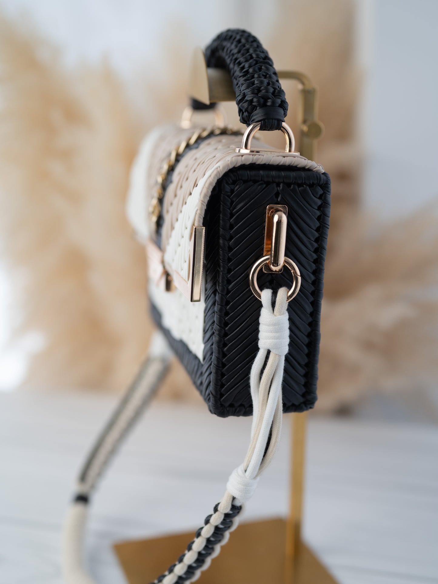 RUBY - black/white/beige