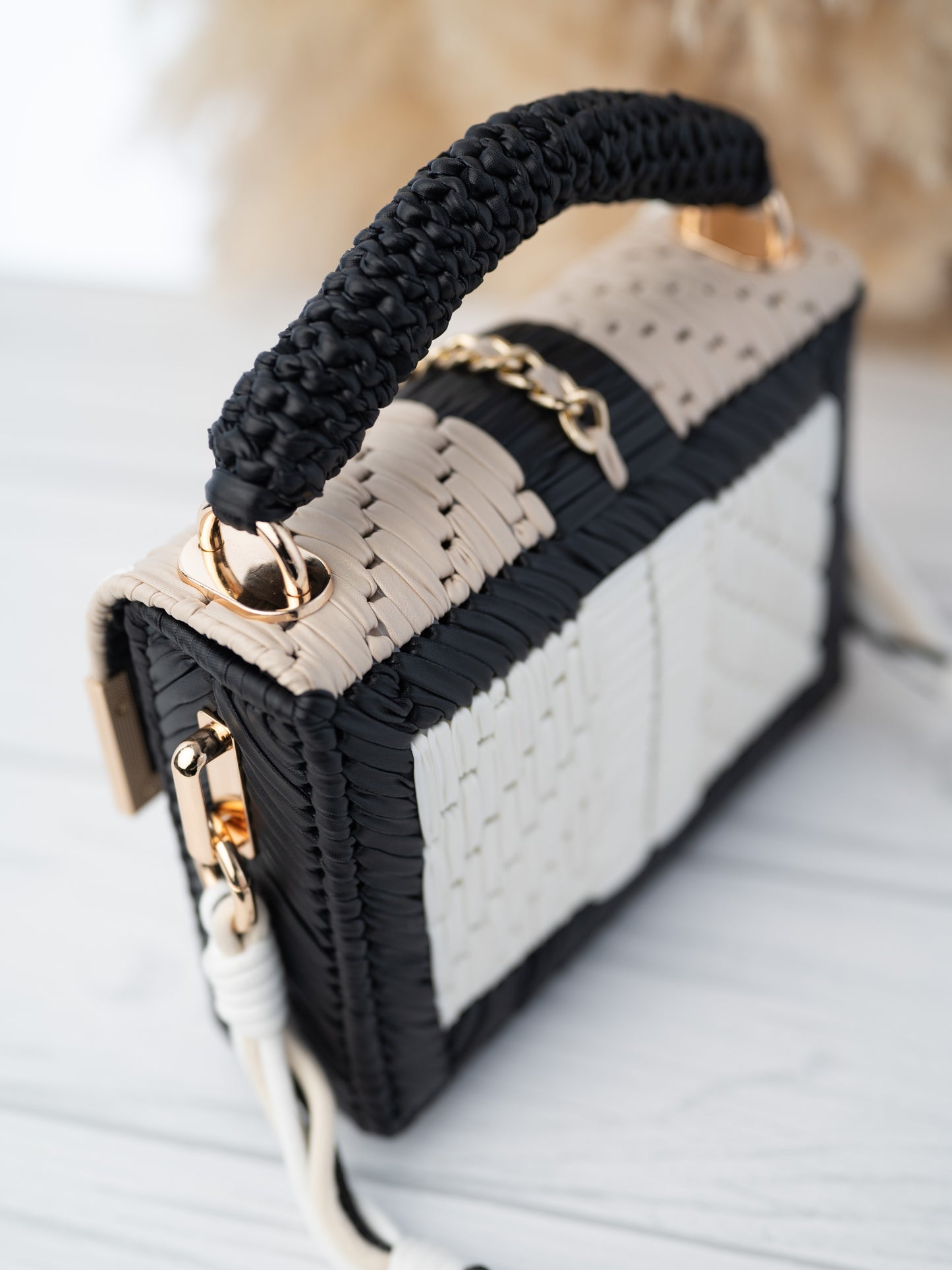 RUBY - black/white/beige