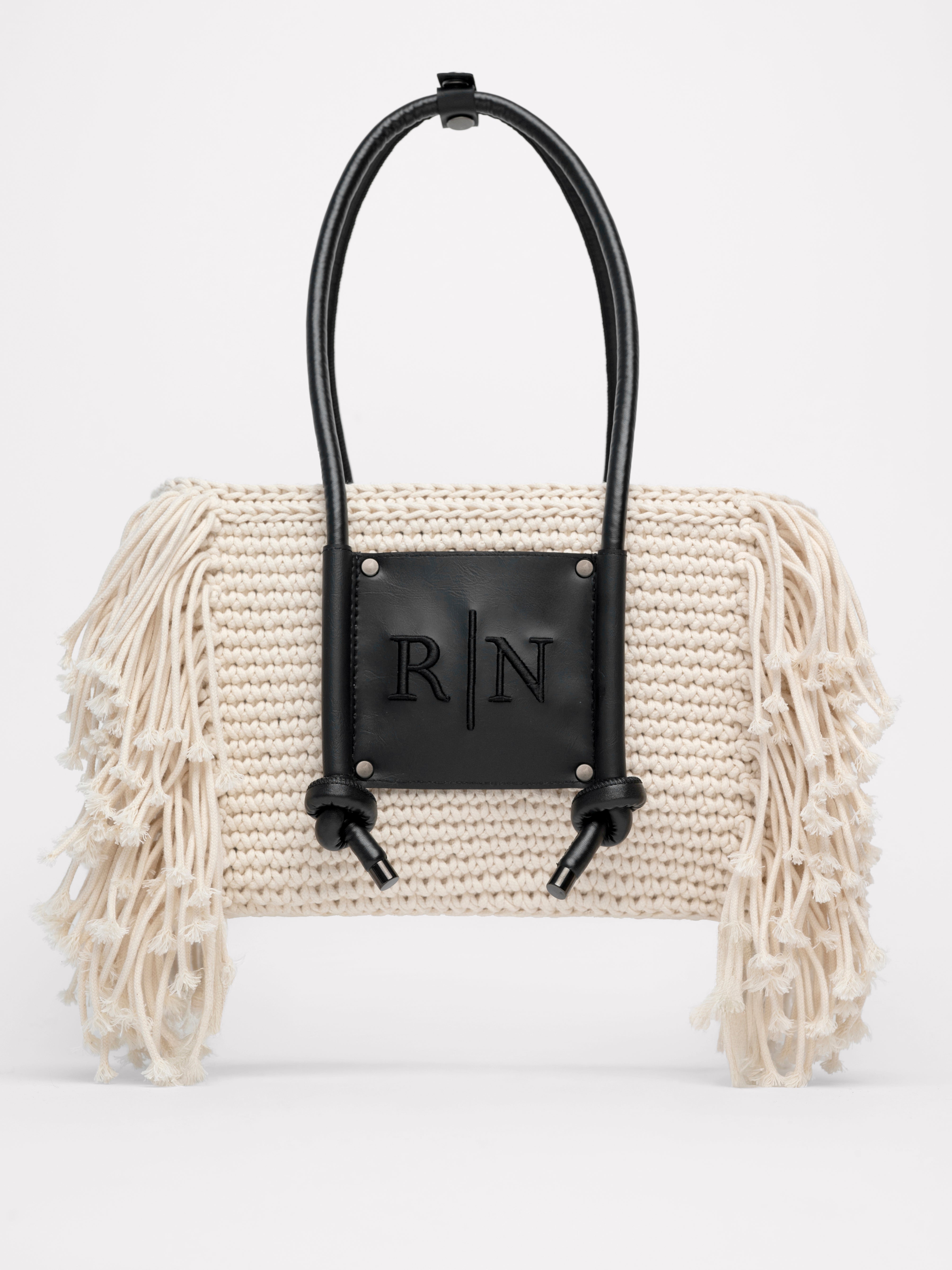 ROMA - natural/black – RN BAGS