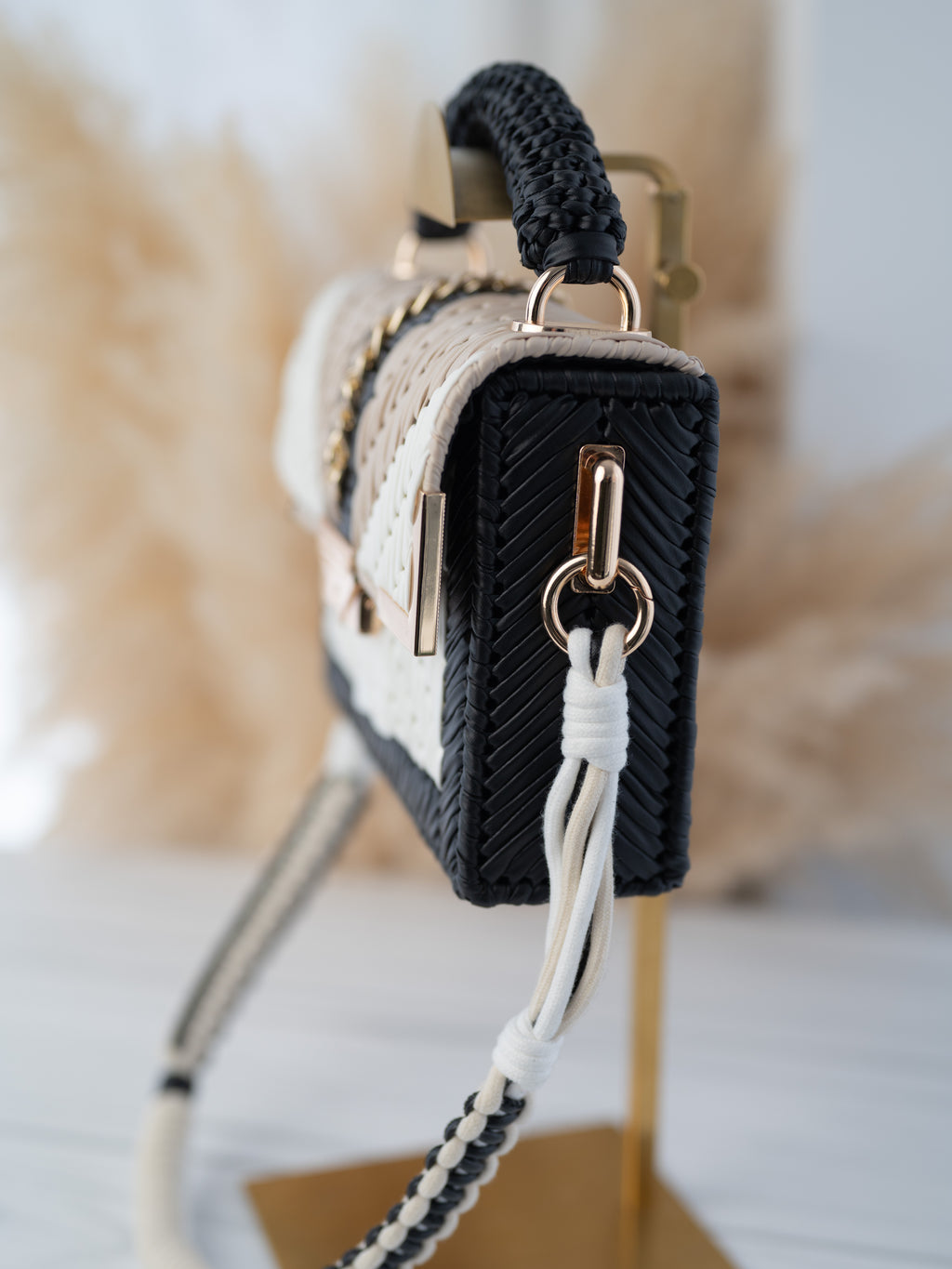 RUBY - black/white/beige