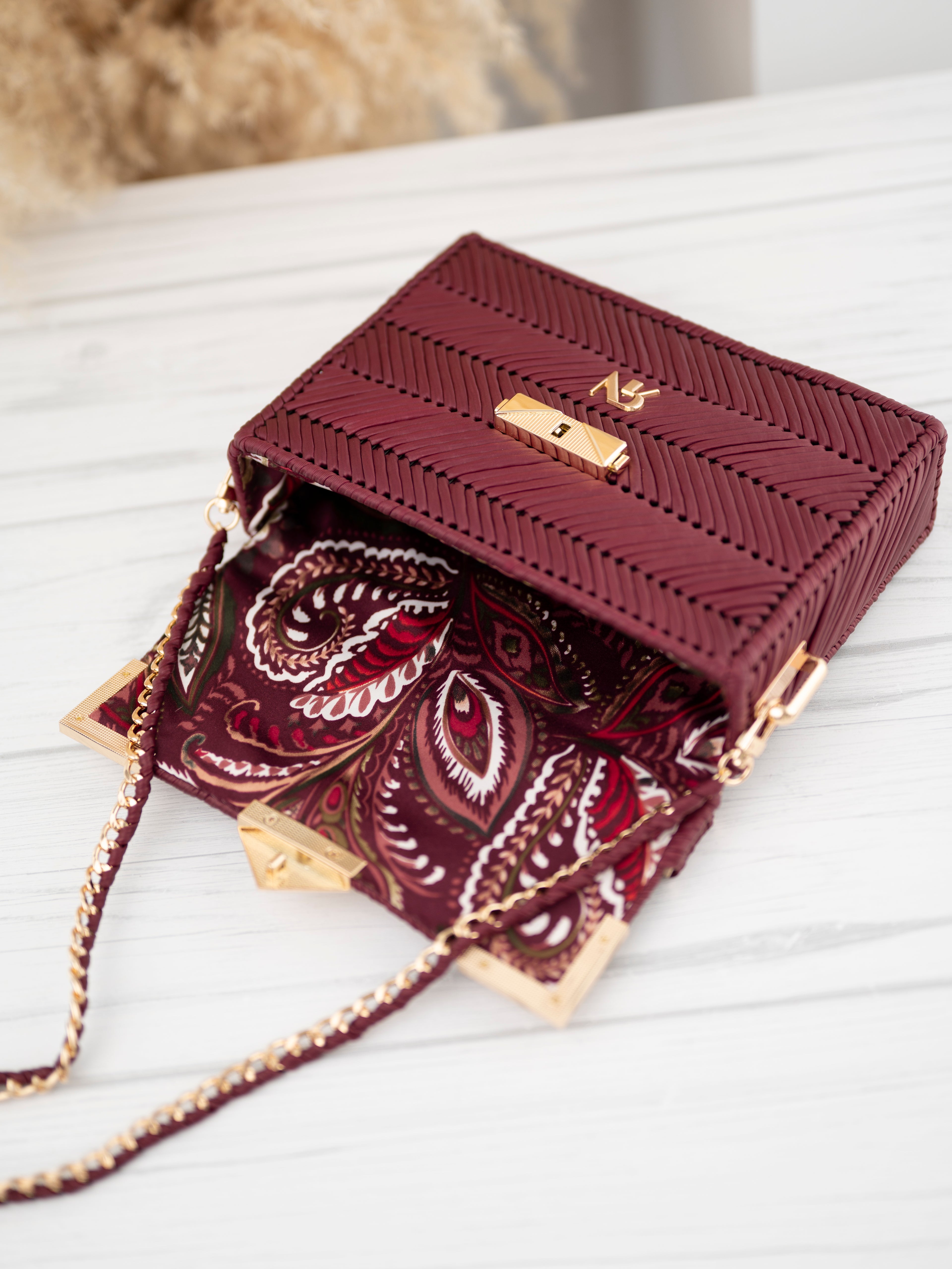 OLIVIA - burgundy